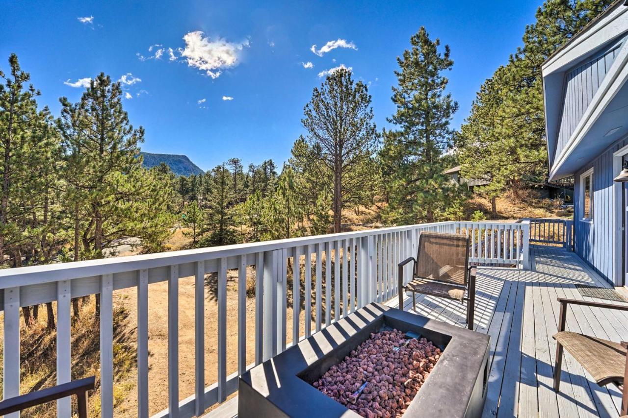 Luxe Updated Home With Grill And Hot Tub 4 Mi To Rmnp Estes Park Kültér fotó