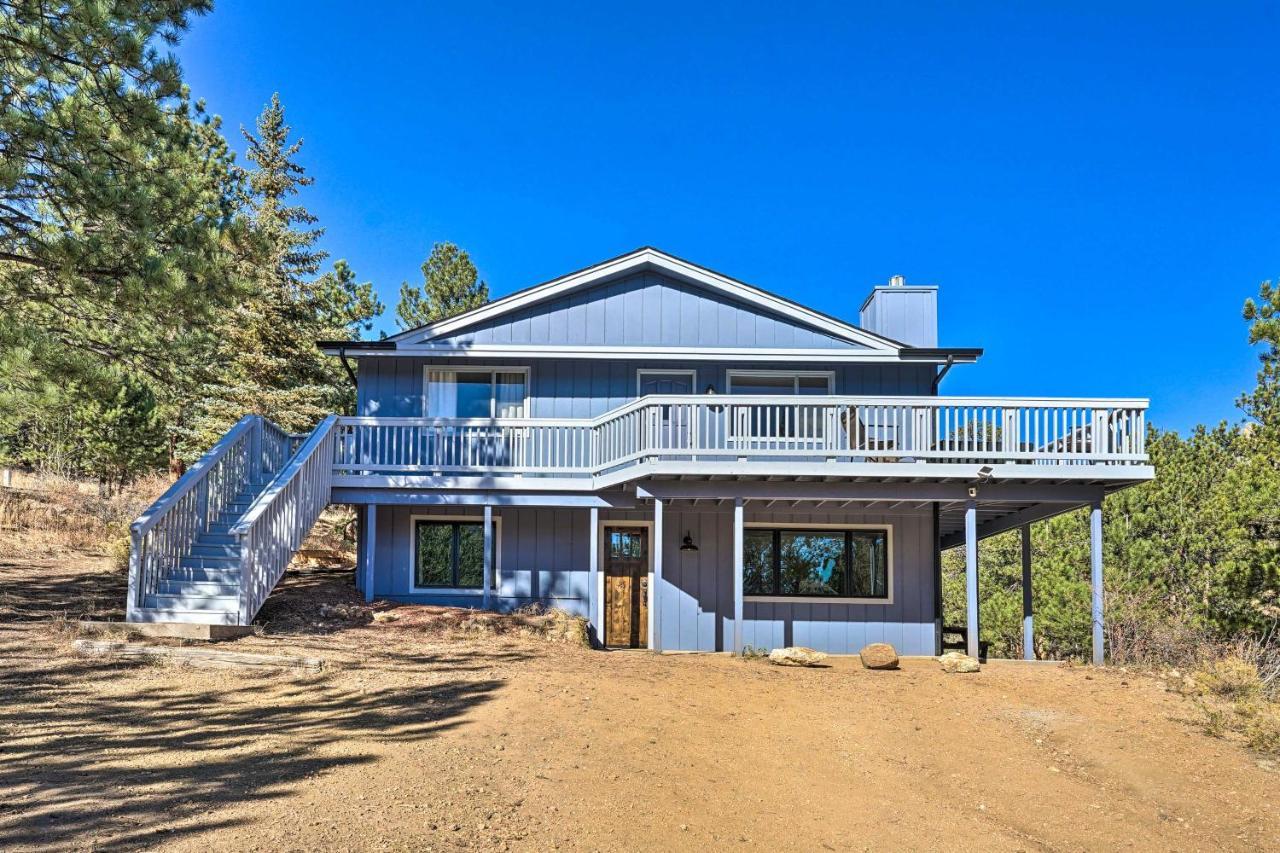 Luxe Updated Home With Grill And Hot Tub 4 Mi To Rmnp Estes Park Kültér fotó