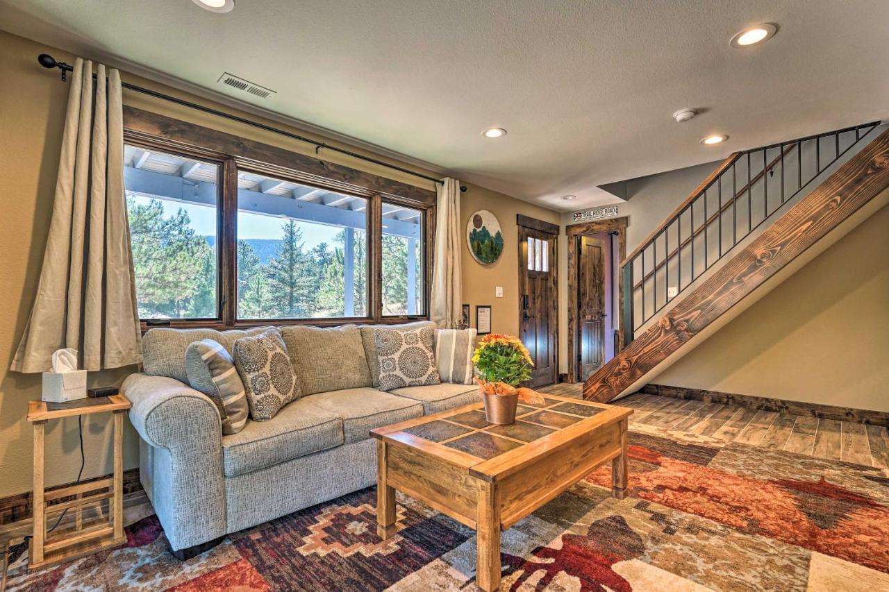 Luxe Updated Home With Grill And Hot Tub 4 Mi To Rmnp Estes Park Kültér fotó