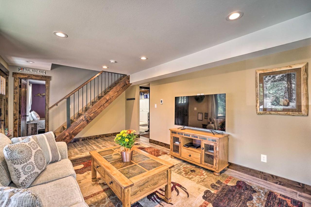 Luxe Updated Home With Grill And Hot Tub 4 Mi To Rmnp Estes Park Kültér fotó