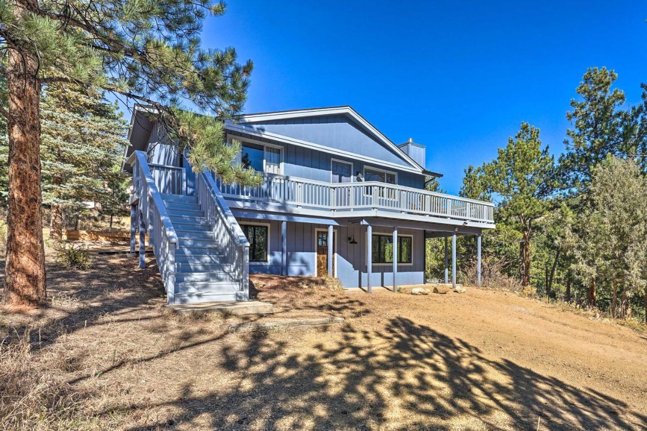 Luxe Updated Home With Grill And Hot Tub 4 Mi To Rmnp Estes Park Kültér fotó